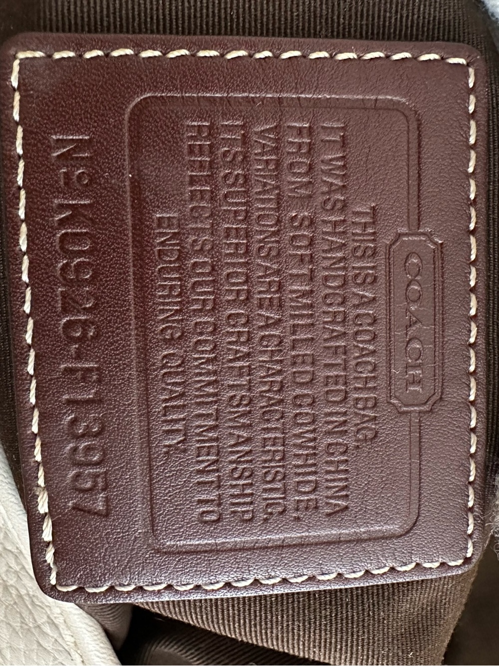 Coach two way bag - Picture 3 of 15